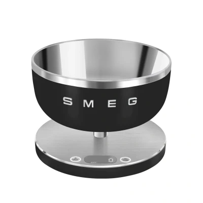 Afbeelding van Smeg Ksc01blmww Keukenweegschaal Zwart Mat