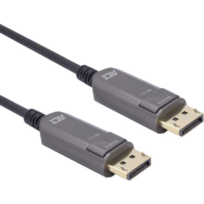 Afbeelding van ACT AK4172 DisplayPort 2.1 DP40 UHBR10 LSZH Active Optical Cable (AOC) 8K @ 60Hz 20 meter