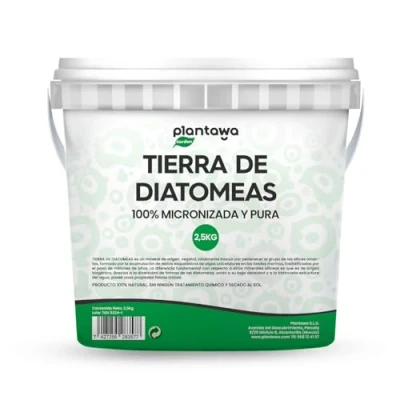 Afbeelding van Gemicroniseerde diatomeeënaarde, 2,5 kg, 100% natuurlijk en duurzaam, veelzijdig inzetbaar, niet gecalcineerd, zonder additieven, hoge zuiverheid, behandelingen of resten