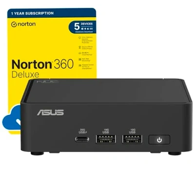 Afbeelding van Asus Mini PC (HTPC) NUC 15 PRO RNUC15CRKU500002 2.5 cm (1 inch) Intel® Core™ Ultra 5 (Series 2) 2 TB SSD Intel Arc 130T 90AR00R2 M00080