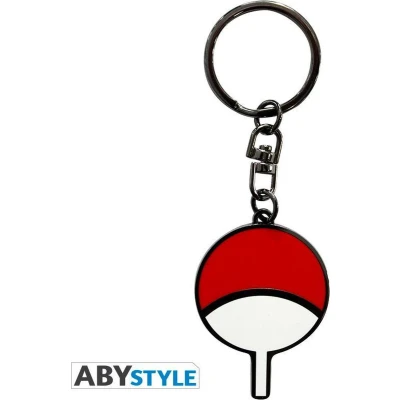 Afbeelding van NARUTO SHIPPUDEN &quot;UCHIHA SYMBOL&quot; METAL KEYCHAIN (ABYKEY151)
