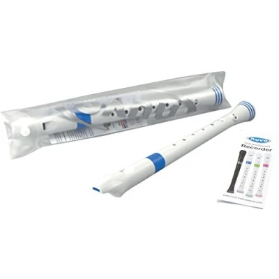 Afbeelding van Nuvo Blokfluit NURB300 wit/blauw