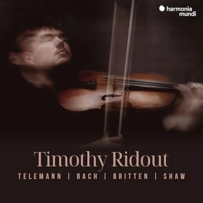 Afbeelding van Timothy Ridout Telemann / Bach Britten Shaw (CD)