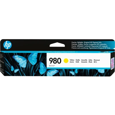 Afbeelding van Inktcartridge HP D8J09A 980A geel