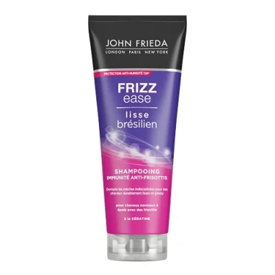Image de JOHN FRIEDA Frizz Ease Lisse Brésilien Shampooing Immunité Anti Frisottis 250ml