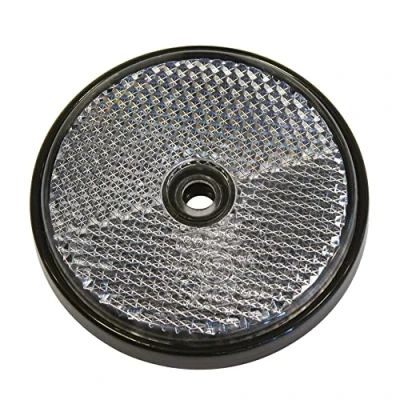 Afbeelding van Carpoint Reflector Rond Ø 70mm Wit Bulk 0413957