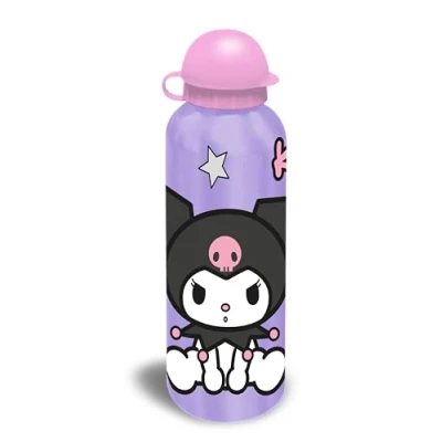 Afbeelding van Kids Licensing Kuromi aluminium fles 500 ml