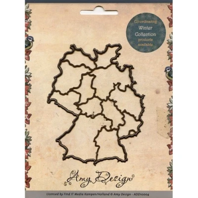 Afbeelding van Die Amy Design Maps Germany