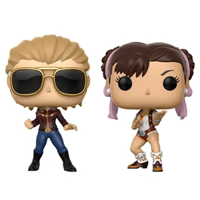 Image de Figurine Funko Pop Games Marvel vs Capcom Infinite Captain et Chun Li
