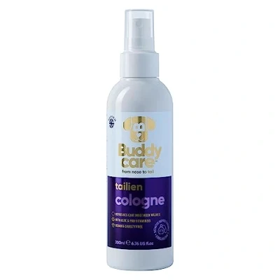 Afbeelding van Buddycare Dog Cologne Tailien Originele en geïnspireerde eau de toilette voor honden, verfrist tussen hondenwasbeurten, 200 ml (1 stuk)