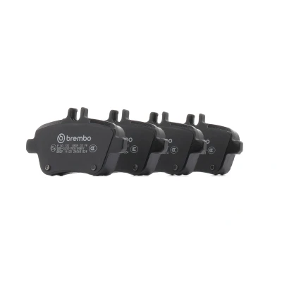 Afbeelding van BREMBO P 50 135 Remblokkenset Geschikt voor slijtage waarschuwingscontact Met remzadelschroef toebehoren MERCEDES BENZ: A Class, CLA Estate