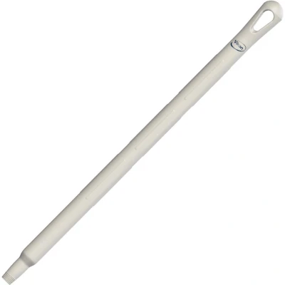 Afbeelding van Vikan Stelen 65cm Hygiene Kunststof Korte Steel 650mm Ø32mm Wit