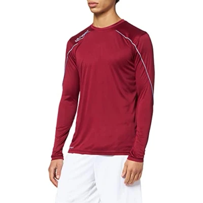 Afbeelding van Uhlsport Stream 22 Voetbalshirt Lange Mouw Kinderen Bordeaux / Hemelsblauw Maat: 140