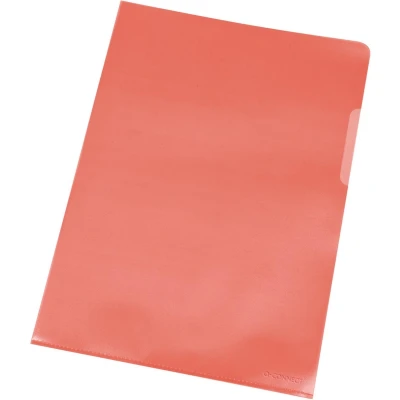 Afbeelding van Q connect L map Rood 120 Micron Pak Van 100 Stuks