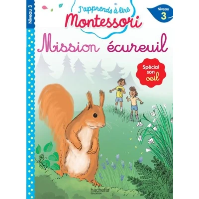 Image de Mission écureuil, niveau 3 J&#039;apprends à lire Montessori