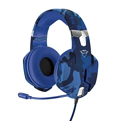 Image de Casque Gaming circum aural Bleu como Trust GXT 322B Carus pour PS4
