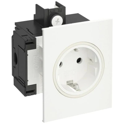 Afbeelding van OBO 1 VOUDIGE WCD INCL AFDEKRAAM 9010