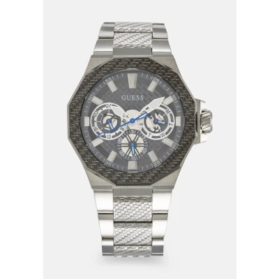 Afbeelding van GUESS heren Indy horloge GW0636G1 in de kleur Zilver