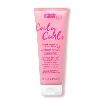 Afbeelding van Umberto Giannini Coily Curls Moisture Sulphate Free Shampoo 200 ml