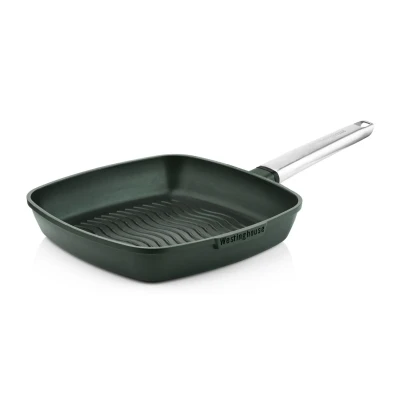 Afbeelding van Westinghouse Grillpan Performance Gracious Green 28 x cm Standaard anti aanbaklaag