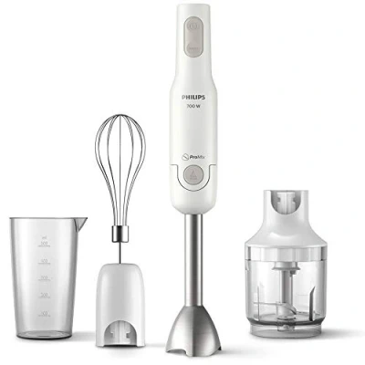 Image de Philips Daily Collection ProMix HR2543 Mixeur à main 700 Watt blanc