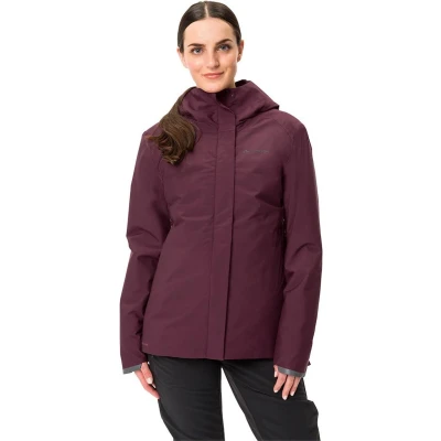 Afbeelding van Vaude Regenjas, Dames, Maat: 36, Cassis