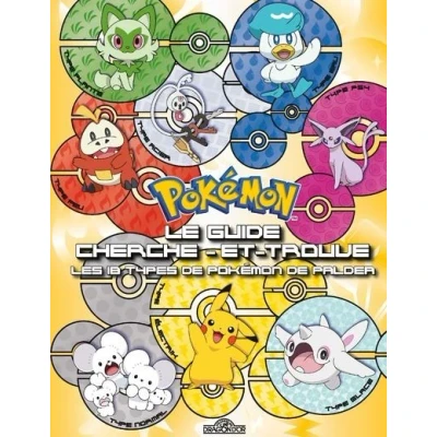 Image de Pokémon Le Guide cherche et trouve Les 18 types de Paldea