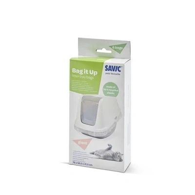 Afbeelding van Savic Bag It Up Giant Kattenbak 76x56.5x41.5 cm 6 stuks Xxl
