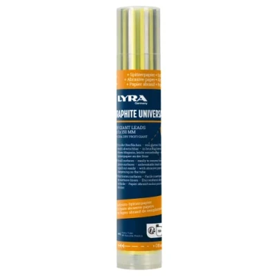 Afbeelding van LYRA DRY GIANT Stiftjes Zwart 12 Stuks (4B) (4479102) (Koker stuks)