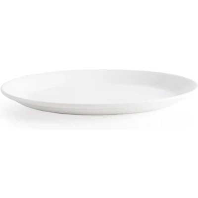 Afbeelding van Churchill Whiteware Ovale Borden 30,5cm (12 Stuks) P292 Restaurant Hotel Professioneel