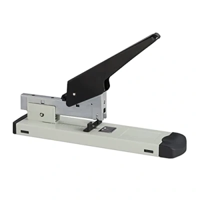 Afbeelding van Relaxdays nietmachine lange arm 24/6 tot 210 vel blokhechter 18 x 28 6,5 cm