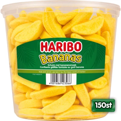 Afbeelding van Haribo Bananas 150stuks