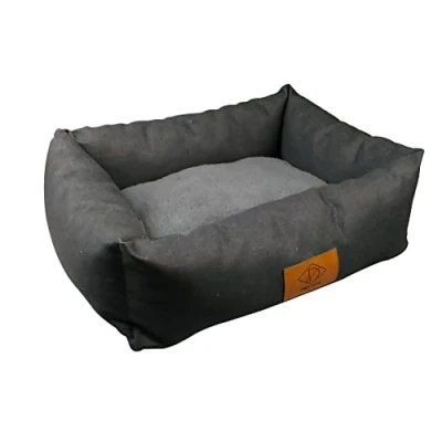 Afbeelding van D&amp;d Home Dierenkussen Hond Sofa Hondenmand Bas Denim L 78x58x21cm 1st