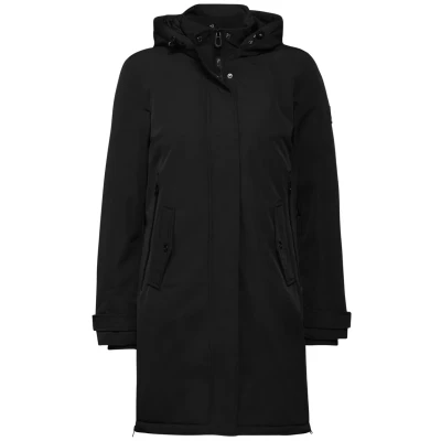 Afbeelding van Cecil MIT Abnehmbarer Parka, Dames, Maat: Medium, Schwarz