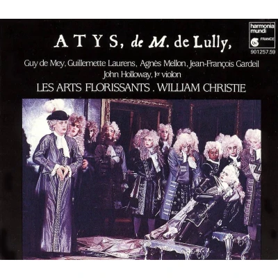 Afbeelding van Atys, de M Lully / Christie, Les Arts Florissants