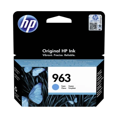 Image de HP 963 Cartouche d&#039;encre cyan authentique