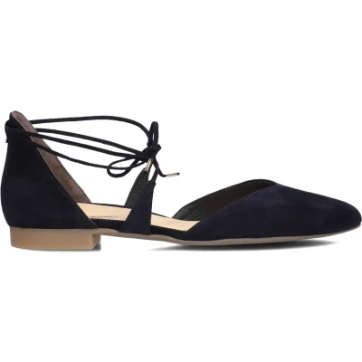Afbeelding van Paul Green Ballerina ́s met bandjes, Dames, Maat: 37, Blau Leer