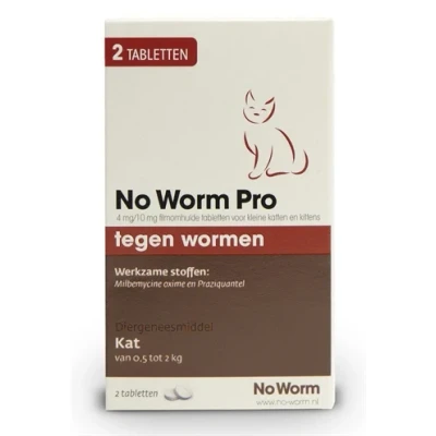 Afbeelding van No Worm Pro Kitten 2 Stuks