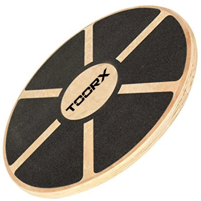 Afbeelding van Toorx Fitness Balance Board Hout Zwart Kunststof