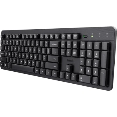 Image de Trust Ody II Clavier silencieux sans fil QWERTY US noir