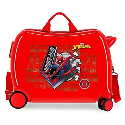 Afbeelding van Marvel Grote kracht bagage, Rood, Kinderkoffer