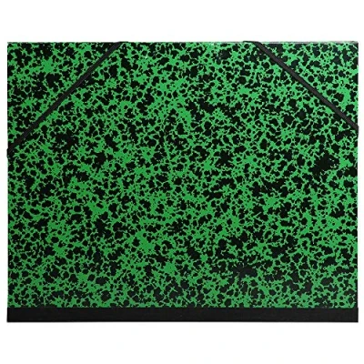 Image de Carton à dessin Exacompta Annonay Vert avec élastiques 52x72cm