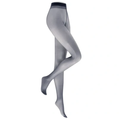Afbeelding van Kunert dames Satin Look panty in 20 denier de kleur Donkerblauw, maat: 42/44