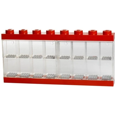 Afbeelding van Opbergbox Minifiguur 16, Rood LEGO