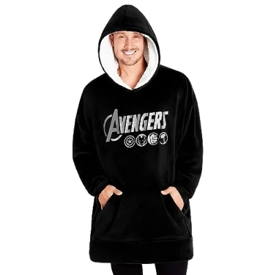 Afbeelding van Marvel Fleecetrui voor heren, oversized sweatshirt van fleece, Avengers