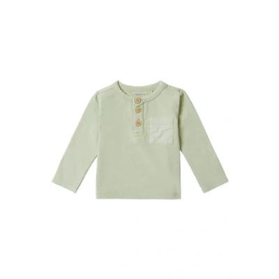 Afbeelding van Noppies Brogden Longsleeve voor kinderen, Maat: 50, Desert sage