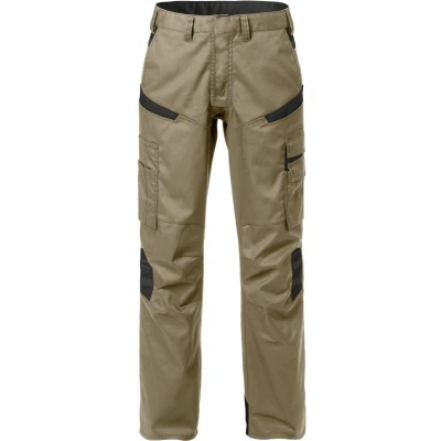 Afbeelding van Fristads Broek Dames 2554 Stfp Khaki/Zwart