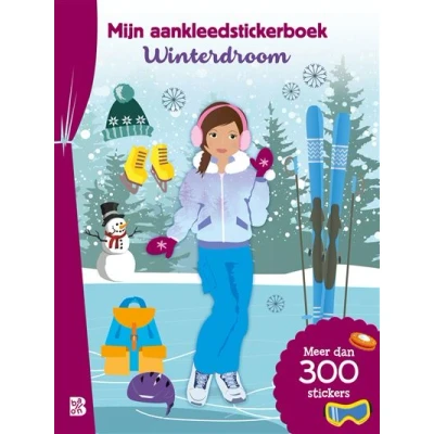 Image de Mijn aankleedstickerboek: winterdroom