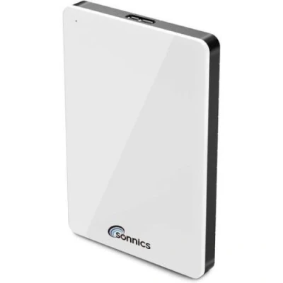 Image de Disque Dur Externe Sonnics Sonblueusb3.0 1000Go HDD 5Gbps USB 3.0 Blanc
