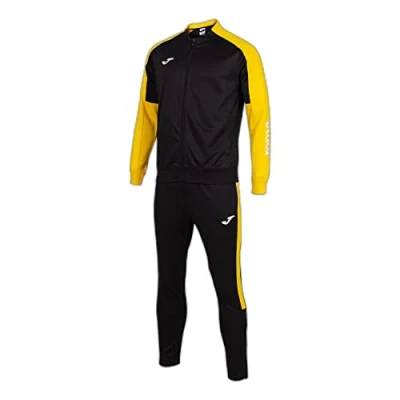 Afbeelding van Joma Eco Championship Polyesterpak Heren Zwart / Geel Maat: 2XL